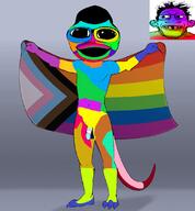 colorful deformed furry gay hair meta:pornographic_content open_mouth penis pride_flag subvariant:grinlook_poggers trans_rights variant:brandon variant:markiplier_soyjak // 1036x1116 // 282.3KB