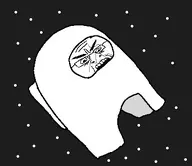 among_us angry beard_hidden black_background brimstone_winter drifting ejected ejectjak floating forehead_lines glasses nuvariant space spacesuit stars teeth_showing thick_eyebrows variant:ejectjak video_game // 370x320 // 17.8KB