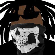 dreads glasses nigger producer skull_mask tdf underground_rap variant:cobson // 721x720 // 149.2KB