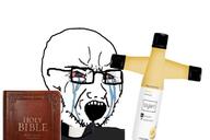 bible christianity cross crying glasses meta:tagme soy soylent variant:soyak // 729x487 // 205.8KB