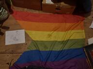 ack carousel chud flag gay irl progress_pride_flag traditional_media tranny variant:bernd variant:chudjak // 4000x3000 // 2.2MB