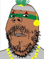 makeup mustache native_american soyjak stubble variant:gapejak // 479x633 // 123.5KB