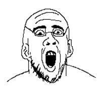 ear glasses nicolas_cage open_mouth soyjak stubble variant:unknown // 168x162 // 2.2KB