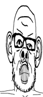 angry bald clenched_teeth ear forehead_lines lips neck nose open_mouth stubble subvariant:a24_ears subvariant:a24_pissed teeth variant:a24_slowburn_soyjak // 1024x2317 // 44.8KB