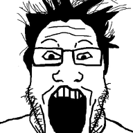 glasses hair looking_at_you markiplier open_mouth palindrome_get soyjak stubble teeth template variant:markiplier_soyjak youtube // 600x800 // 20.4KB