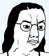 chud closed_mouth ear female glasses hair long_hair series:foidjaks subvariant:female_chudjak template transparent_background variant:chudjak // 672x770 // 15.7KB