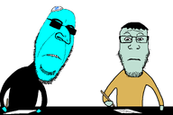 bald biting_lip blue_eyes clothed clothes epx7fclhdrp_(namefag) gill_koyim_(namefag) glasses hat homework jewish_nose judaism kippah looking_down meta:namefags pencil stealing stubble subvariant:hornyson subvariant:neutralplier tinted_glasses trevor_(user) variant:cobson variant:markiplier_soyjak writing // 1750x1166 // 44.8KB
