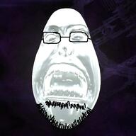 devil_may_cry glasses open_mouth orb soyjak stubble variant:unknown video_game // 500x500 // 253.5KB