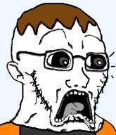 bald big_eyes booru.soy dan open_mouth scared shocked soybooru stubble subvariant:doctos surprised transparent_background variant:soyak // 331x385 // 16.7KB