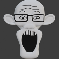 3d ear glasses monkey open_mouth soyjak subvariant:monkeyplier variant:markiplier_soyjak // 790x856 // 440.2KB