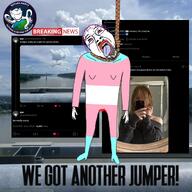 ack ack! breaking_news dilation faggot news report rope suicide tranny variant:bernd we_got_another_jumper x xitter // 4096x4096 // 10.3MB