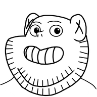 animated calarts ear grin redraw smile soyjak stubble variant:impish_soyak_ears wink // 941x875 // 48.7KB