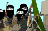 ak-47 armor flag hamas islam islamic low_quality mask pkm raid subvariant:neutralplier variant:chudjak variant:cobson variant:impish_soyak_ears variant:markiplier_soyjak vest weapons // 1280x827 // 422.2KB