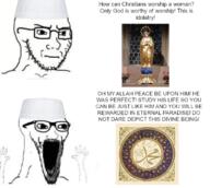 2soyjaks christianity islam muhammad muslims subvariant:soyak_(irritated) subvariant:waow thing_japanese variant:soyak virgin_mary // 755x677 // 408.2KB