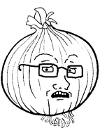 concerned food glasses looking_at_you no_stubble nose onion open_mouth scared subvariant:soyak_(concerned) subvariant:the_soybooru_logo teeth transparent_background variant:soyak vegetable wrinkles // 338x454 // 9.0KB