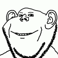 animated closed_mouth ear kiss lips smile soyjak stubble variant:impish_soyak_ears wink // 407x640 // 239.4KB