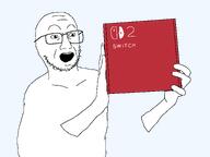 arm bald beard console gape glasses hand holding_object nintendo nintendo_switch nintendo_switch_2 nuvariant open_mouth original_content stubble variant:unknown video_game wrinkles // 4032x3024 // 109.6KB