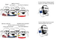bloodshot_eyes butthurt_belt comic crying estonia flag:estonia flag:latvia flag:lithuania flag:nato flag:poland judaism latvia lithuania multiple_soyjaks nato poland soyjak text variant:soyak // 2133x1488 // 943.4KB