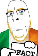 aryan blond blue_eyes fact flag:ireland glasses hand ireland looking_at_you pointing series:countryARYAN_gem! serious sign stubble template transparent variant:cobson white_background white_skin // 775x1127 // 140.1KB