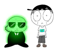 cap clothes drawing full_body glasses glowing glownigger hair hat poonerald shades stubble suit templeos terry_davis variant:gapejak white_background // 1891x1572 // 154.1KB