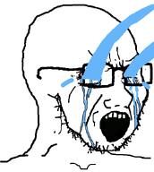 animated beard crying ext=gif glasses spongebob_squarepants stubble subvariant:soyak_34 subvariant:soyak_front variant:soyak water_sprinkler // 607x678 // 492.0KB
