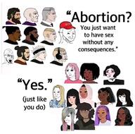 abortion antimatter brimstone brown_skin chad coal coal_alert daddy's_girl doomer_girl low_resolution maga maga_hat mask meta:tagme negro nordic_chad obsessed_brimstone trad_wife variant:soyak wojak // 720x712 // 120.3KB