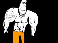 biting_lip buff closed_mouth clothes glasses heart light mouth prison_cell prisoner rape shading shadow strong stubble subvariant:hornyson tattoo variant:cobson // 1440x1080 // 41.9KB