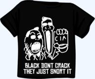 2soyjaks central_intelligence_agency clothes glasses hair hand holding_object jackbox necktie open_mouth soyjak stubble text tshirt variant:gapejak variant:markiplier_soyjak // 579x485 // 78.8KB