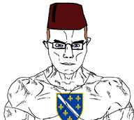 bosnia buff countrywar subvariant:muscular_chud variant:chudjak // 1081x964 // 107.5KB