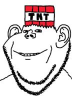 artist:anonymous_sage! artist:swede ear explosive hair minecraft smile soyjak stubble swede_(artist) teeth template tnt variant:impish_soyak_ears // 598x800 // 18.6KB