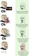 angry anime bloodshot_eyes crying glasses large_eyebrows meme nordic_chad nsfw open_mouth pink_skin porn pornhub soyjak stretched_mouth stubble subvariant:trad_wife variant:soyak wojak // 512x960 // 55.4KB