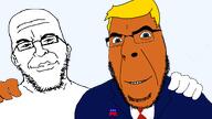 beard donald_trump epstein glasses jeffrey_epstein orange_skin pursed_lips stubble template variant:cobson variant:epsteinjak yellow_hair // 1920x1080 // 237.8KB