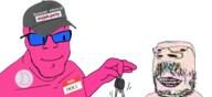 baby babyjak clothes compressed doll doll_(user) glasses happy hat keys name_tag pink_skin small_eyes stubble variant:feraljak variant:gapejak // 978x447 // 221.8KB