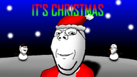 3soyjaks amerimutt artist:crimsonvoidhydra1488 beard christmas clothes glasses happy hat its_over night santa_hat smile snowman subvariant:impish_amerimutt subvariant:wholesome_soyjak text top_hat variant:esam variant:gapejak variant:impish_soyak_ears // 1777x1000 // 306.3KB