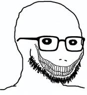 bald beard big_mouth glasses le_scary_face scary sharp_teeth subvariant:coolsigma variant:soyak // 1510x1656 // 1.4MB