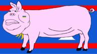 animal closed_mouth country crescent ear fat flag flag:vinnytsia_oblast full_body lips oblast pig pink_skin series:oblasts_of_oinkraine soyjak sun swine tail ukraine variant:meximutt vinnytsia_oblast // 1780x992 // 49.7KB