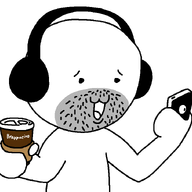 4chan arm brap cappuccino clothes coffee cup female hand hat headphones holding_object meta:barely_a_soyjak open_mouth phone pun qa_(4chan) soyjak stubble variant:qa_tan // 842x714 // 18.4KB