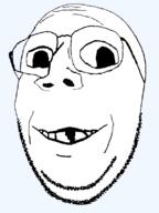 deformed glasses smile soyjak stubble subvariant:emmanuel subvariant:wholesome_soyjak template transparent_background variant:gapejak // 600x800 // 15.6KB