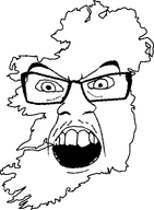 glasses ireland map mouth teeth variant:feraljak // 775x1053 // 120.0KB
