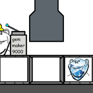 4soyjaks arm clothes comic_sans conveyor_belt ear factory gem hard_hat hat lever machine smile smoke soyjak stubble text variant:impish_soyak_ears // 900x720 // 1.3MB