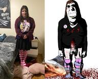 acne anime bedroom biting_lip blahaj blood boymoder comparison dead glasses hair irl nsfw ominous penis pronouns scar self_harm shark stubble subvariant:hornyson thigh_highs tranny ugly variant:cobson // 2553x2048 // 3.6MB