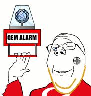 alarm blue_eyes crescent flag:turkiye gem gem_alarm subvariant:wholesome_soyjak turkiye tvrkaryan variant:gapejak white_skin yellow_hair // 1074x1130 // 100.6KB