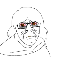 angry bags_under_eyes bloodshot_eyes long_hair subvariant:female_feraljak tired variant:feraljak woman wrinkles // 1500x1500 // 50.4KB