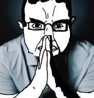 blue_shirt charlie_kirk conservative praying shadow stare subvariant:chudjak_front variant:chudjak // 501x523 // 198.1KB