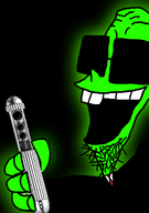 black_background cia_nigger clothes empty_hand fanboy fanboy_and_chum_chum glasses glowing glownigger looking_at_you neuralizer open_mouth stubble suit sunglasses variant:slushiejak // 704x1000 // 160.4KB
