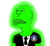 bald central_intelligence_agency clothes glowing glownigger green_skin subvariant:brazilmutt suit trend:glowie united_states variant:meximutt // 888x818 // 114.8KB