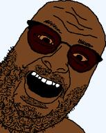 bbq_sauce brown_skin glasses meta:namefags mouth_open variant:its_out_get_in_here // 466x584 // 27.7KB