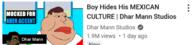Dhar_Mann angry bullying glasses jewtube mexico pajeet soyjak student text thumbnail variant:meximutt variant:pajeetjak youtube // 1716x400 // 159.9KB