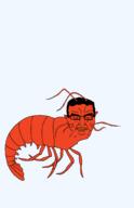 animal antenna chud closed_eyes glasses its_over krill sea sea_creature series:animaljaks shrimp tail text variant:chudjak // 1300x2014 // 42.7KB