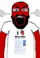 1566 1833 1886 1916 1937 1940 2013 28_BC angry arm auto_generated beard clothes country glasses may may_10 open_mouth red soyjak steam subvariant:science_lover text variant:markiplier_soyjak wikipedia // 1440x2096 // 616.1KB